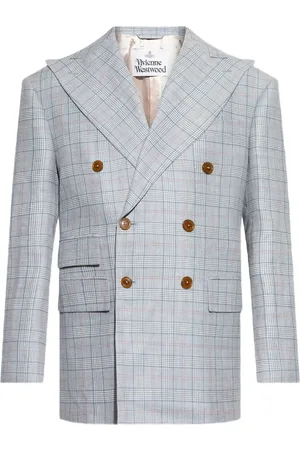 Vivienne Westwood Blazer doppiopetto Niesen a quadri