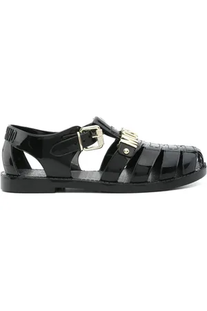 Moschino Sandali Jelly con logo