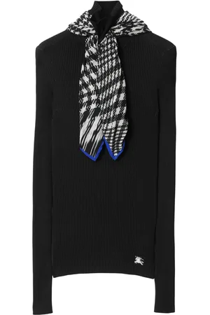Burberry Maglione con dettaglio sciarpa