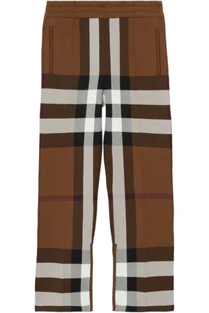Burberry Pantaloni sportivi a quadri