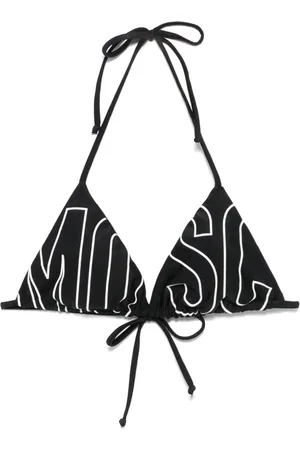 Moschino Top bikini con stampa