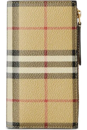 Burberry Portafoglio bi-fold con motivo Vintage Check