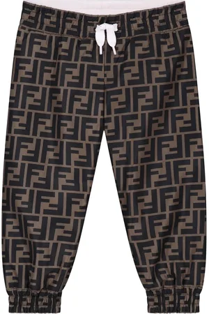 Fendi Pantaloni sportivi con stampa FF