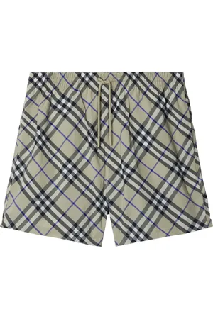 Burberry Shorts da bagno con coulisse