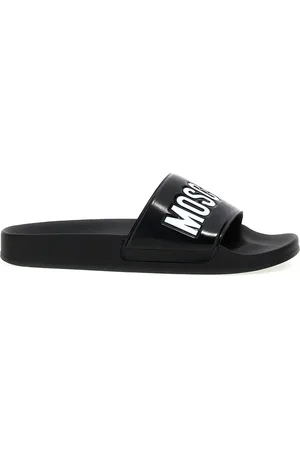 Moschino Sandali slides con stampa