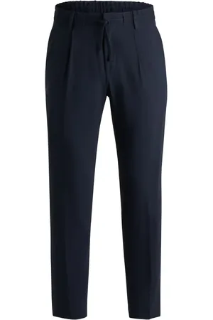 HUGO BOSS Pantaloni plissé