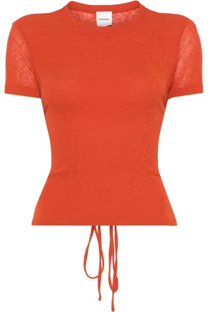 Nanushka T-shirt crop Liema