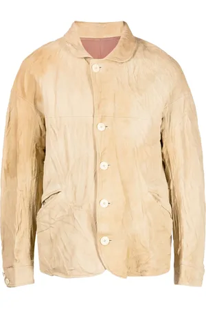 VISVIM Giacca con effetto stropicciato
