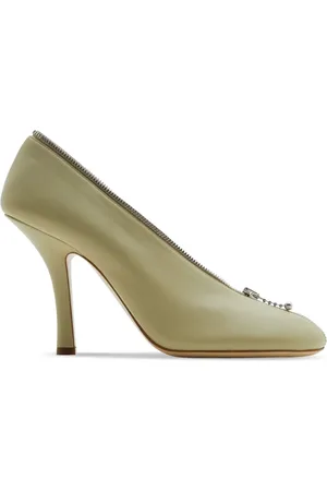 Burberry Pumps Baby Zip 100mm in pelle