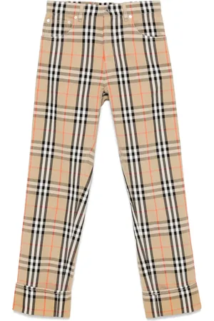 Burberry Pantaloni a quadri