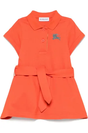 Burberry Abito con ricamo Equestrian Knight