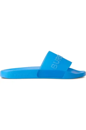 Burberry Sandali slides a punta aperta con logo
