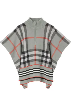 Burberry Maglione con mezza zip