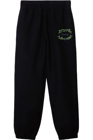 Burberry Pantaloni sportivi con ricamo