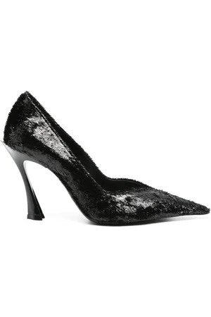 MUGLER Pumps con glitter 95mm