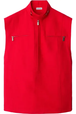 Burberry Canotta con mezza zip