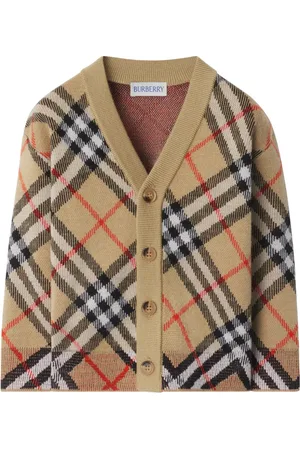 Burberry Cardigan a quadri