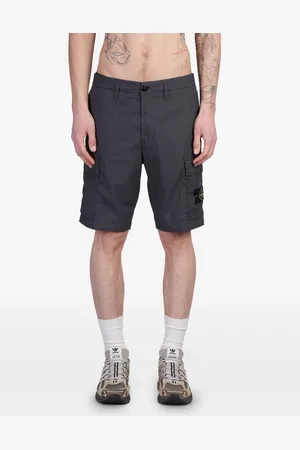 Stone Island Shorts con applicazione Compass