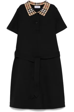 Burberry Abito modello polo con cintura