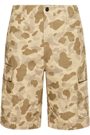 Carhartt Cargo corti con stampa camouflage