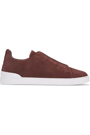 Ermenegildo Zegna Sneakers slip-on in pelle scamosciata