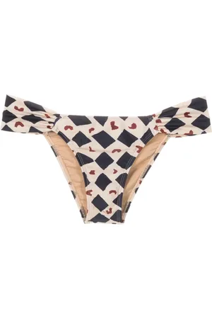 Lenny Niemeyer Slip bikini Marrocos con stampa geometrica