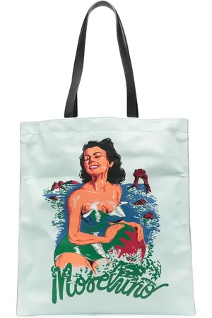Moschino Borsa tote con stampa