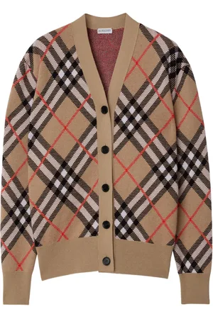 Burberry Cardigan a quadri