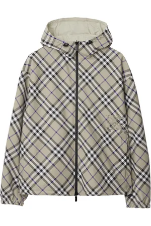 Burberry Giacca reversibile a quadri