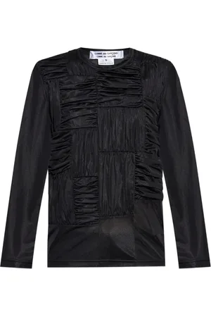 Comme des Garçons Top con effetto stropicciato