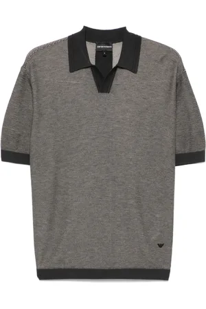 Emporio Armani T-shirt con motivo jacquard