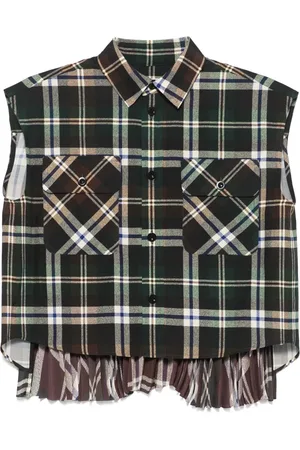 SACAI Camicia a quadri