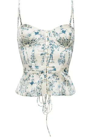 Kiki de Montparnasse Top stile corsetto