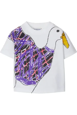 Burberry T-shirt con stampa