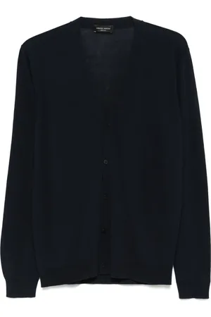 Roberto Collina Cardigan in maglia fine