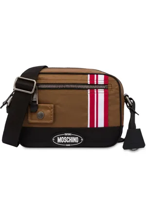 Moschino Borsa messenger con applicazione
