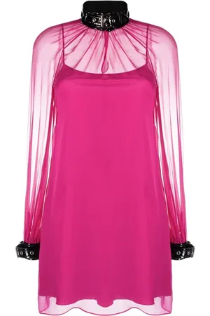 Moschino Abito corto semi trasparente