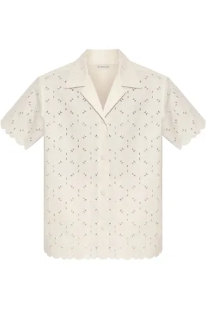 Moncler Camicia in pizzo sangallo