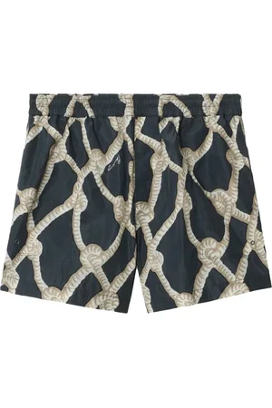 Burberry Shorts in cotone con stampa