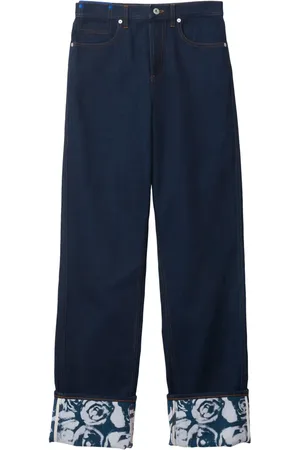 Burberry Jeans dritti con applicazione
