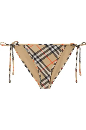 Burberry Slip bikini a quadri