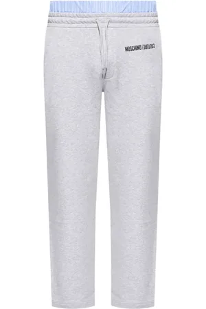 Moschino Pantaloni sportivi con ricamo
