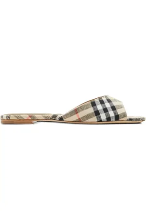 Burberry Sandali slides Mews Check