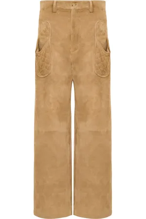 Moschino Pantaloni in suede
