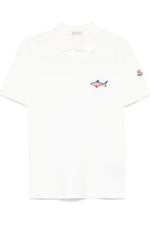 Moncler Polo con applicazione logo