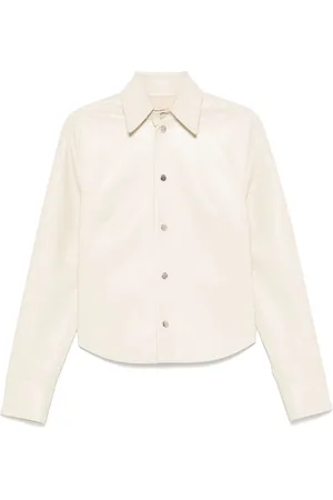 Nanushka Giacca-camicia in pelle sintetica
