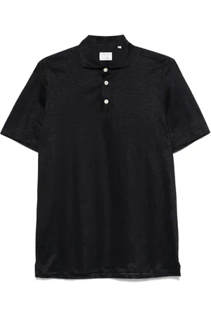 Finamore Polo leggera in lino
