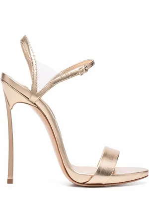 Casadei Sandali con effetto metallizzato