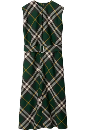 Burberry Abito midi Nova Check