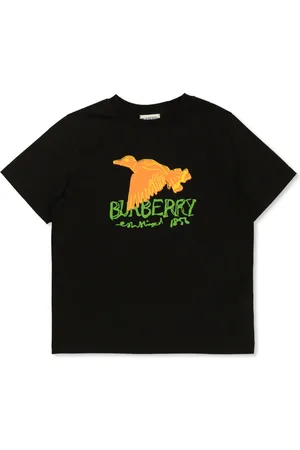 Burberry T-shirt con stampa grafica